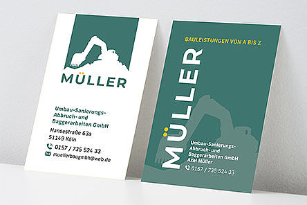Visitenkarten-Gestaltung für Unternehmen 
